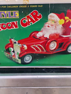 Άγιος Βασίλης old style cartoon toy 1984 μεταχειρισμένο