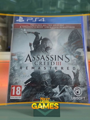 Assassin’s Creed III Remastered PS4 game new
