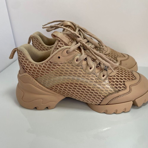 Christian Dior D-Connect sneakers used, size 37.5, beige