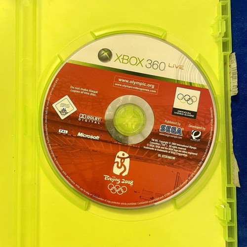 Xbox 360 Sega Beijing 2008 game like new