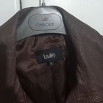 Lussile leather jacket size Medium new black