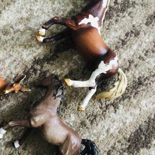 Schleich collection of 13 animals used