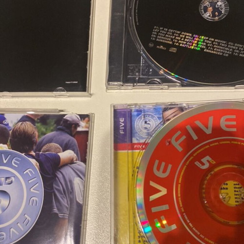 Five CD album used, pop