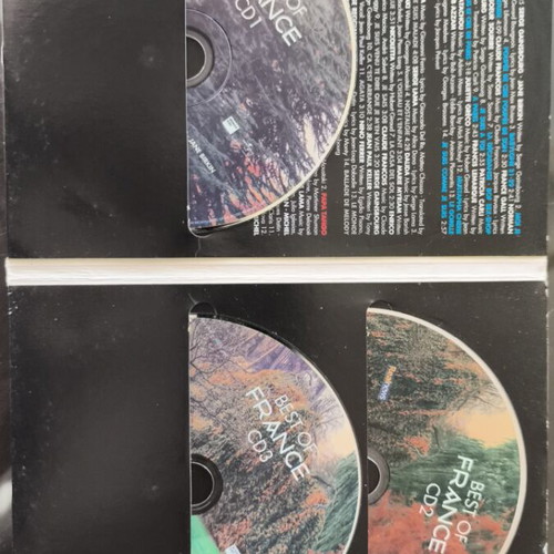 Best of France 3CD σαν καινούργιο, τα καλύτερα γαλλικά τραγούδια