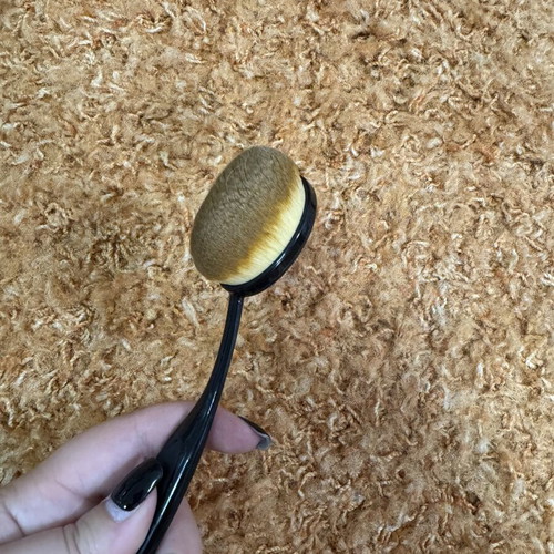 Makeup brush art deco used