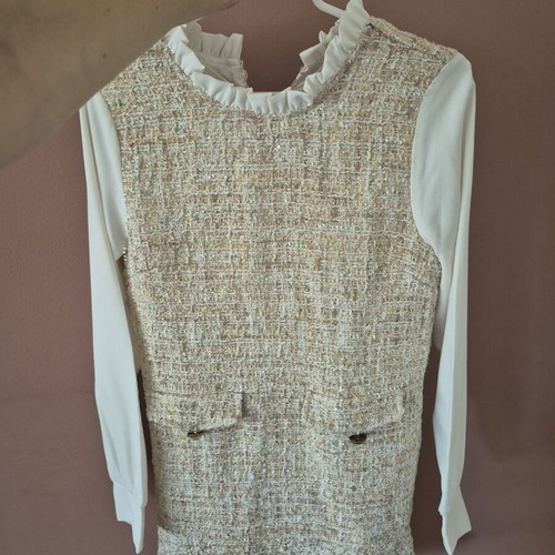 Acne Studios dress like new, white and beige, size S
