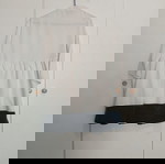 Moutaki shirt dress S/M used, black and white