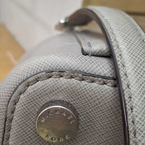 Michael Kors crossbody bag gray like new