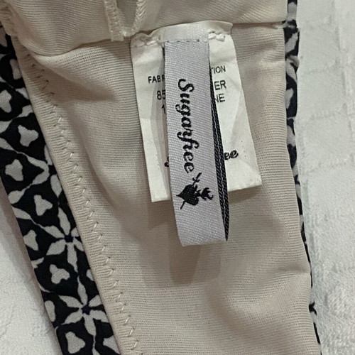 Bandeau bikini top SugarFree strapless, like new, size S