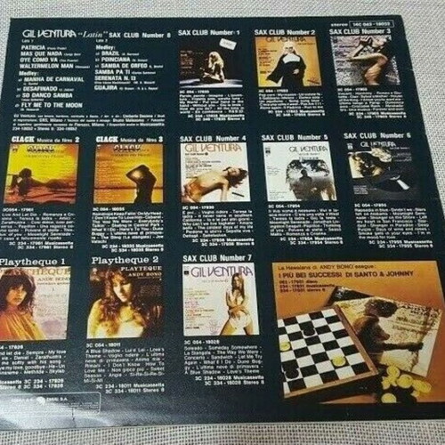 Gil Ventura Latin Sax Club Nr 8 LP used, jazz