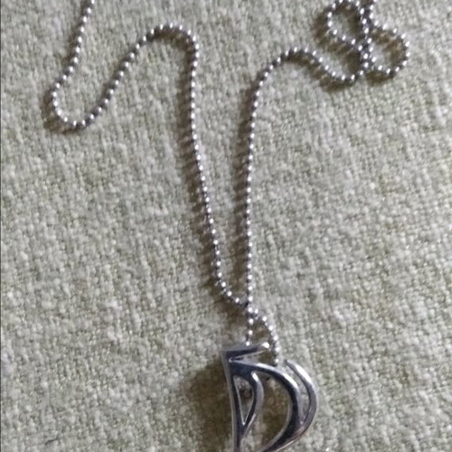 Silver pendant-brooch handmade with original design