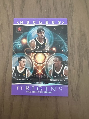 Panini Origins Watson Huertel Ajinca basketball card /149