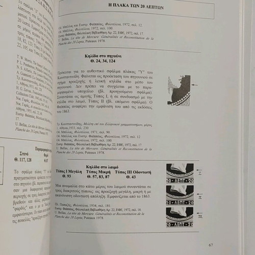 Μεγάλες Κεφαλές Ερμή 1861-1886 Φιλοτελικό βιβλίο καινούργιο