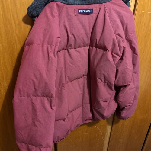 Reversible jacket used, red, size XL