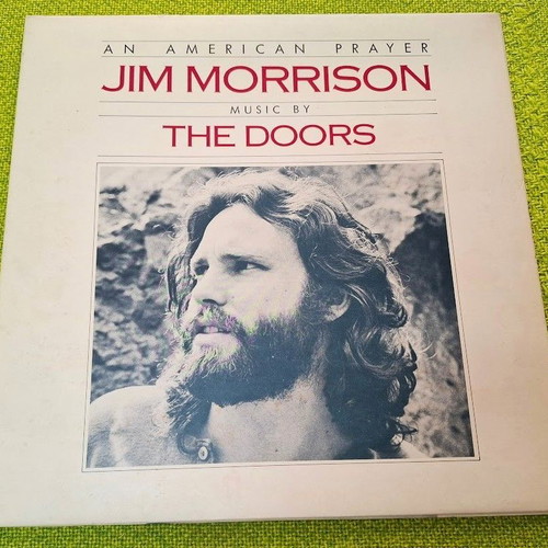 Jim Morrison Music By The Doors An American Prayer LP used, rock