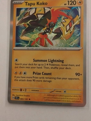 Tapu Koko #065 Surging Sparks new