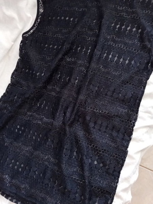 Beach dress S-M new, black