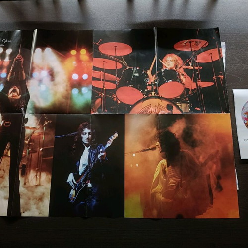 Queen A Night At The Opera 50th Anniversary Edition Poster like new with sticker