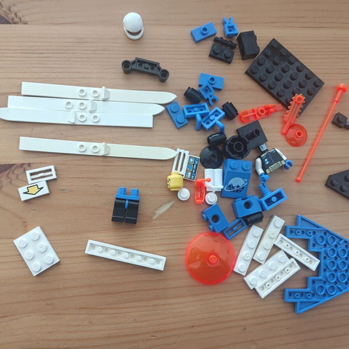 Lego vintage set Celestial Sled 6834 used