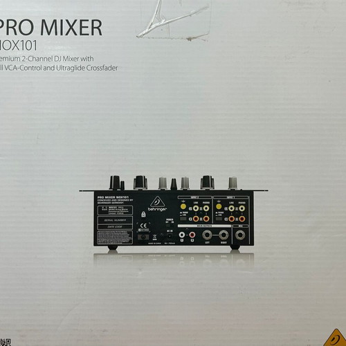 Behringer NOX-101 2-Channel Analog Mixer new