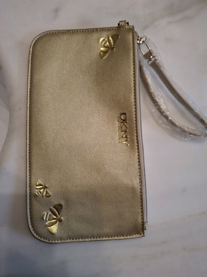 Νεσεσέρ DKNY καινούργιο, χρυσαφί, 13cm x 25cm