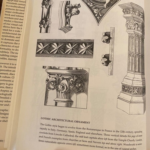 The Encyclopedia of Patterns and Motifs used book in English