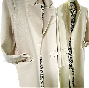 Παλτό Sharon creme coat Vassia Kostara