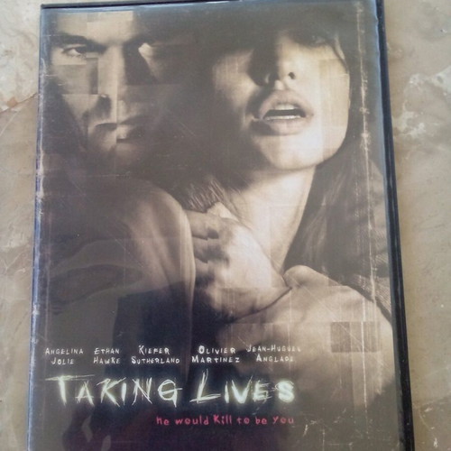 DVD Taking Lives new, thriller with subtitles
