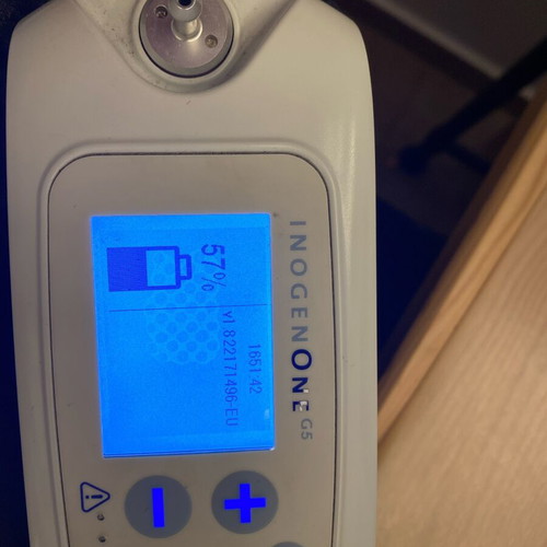 Inogen One G5 Portable Oxygen Concentrator with Large 16-Cell Battery, Like New