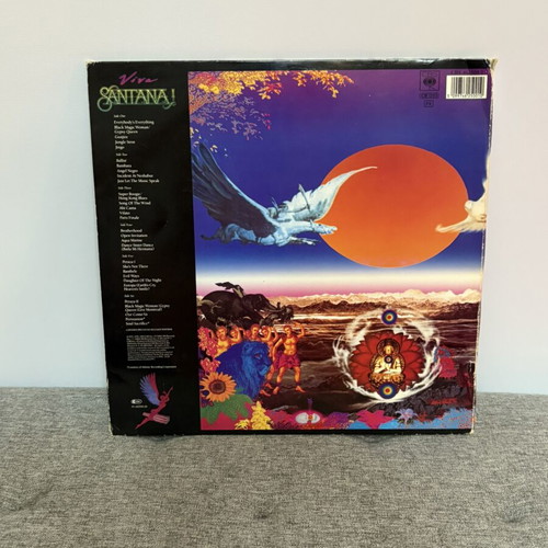 Sanatana Viva Santana rock album used, 3 discs with booklet