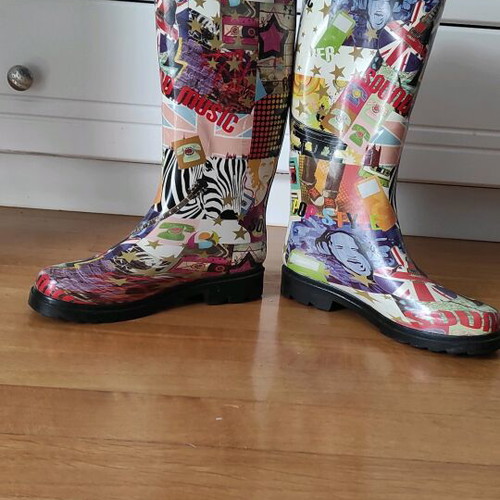 Migato galotses like new, size 37, multicolor
