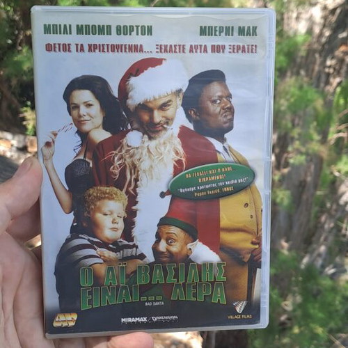 Bad Santa DVD used, comedy with subtitles