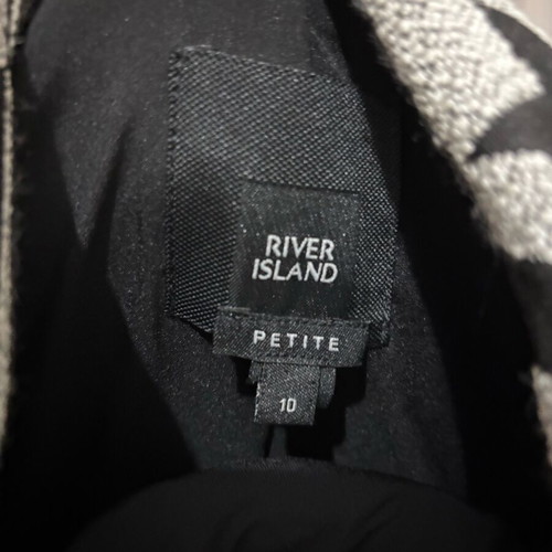 River Island jacket with houndstooth pattern like new, size M