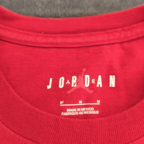 Jordan T-shirt Jump Man red size M like new