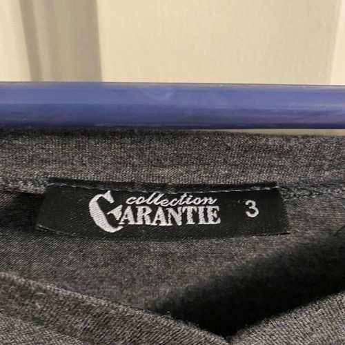 Garantie blouse batwing style XL used, gray