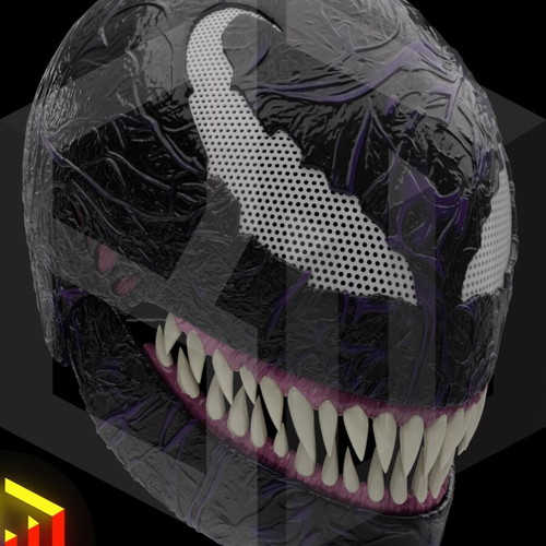 Venom helmet new, printed mask