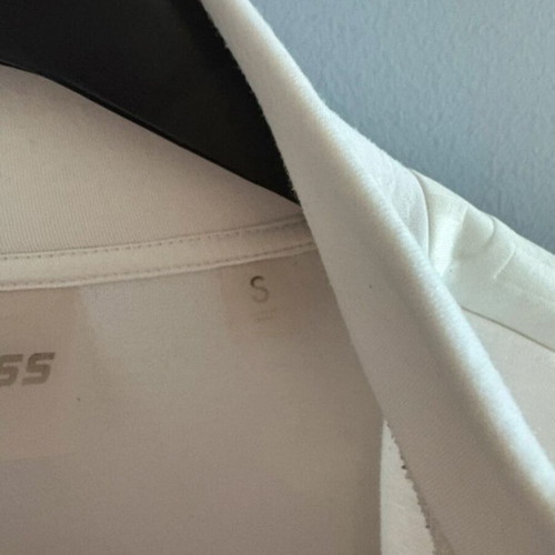 Guess women's white cardigan with zipper size S used