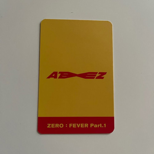 ATEEZ Seonghwa Zero: Fever Part.1 Official Photocard new
