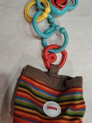 Fisher Price baby toy with animal case like new