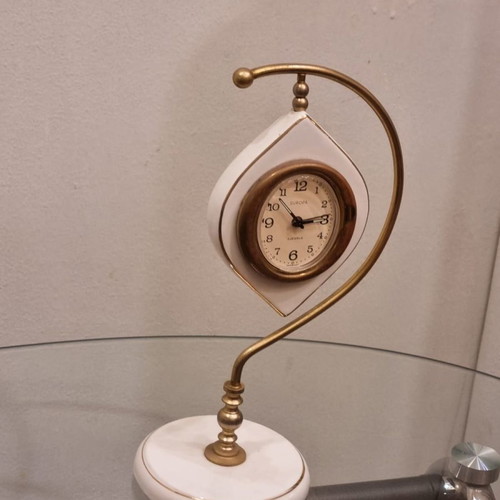 Vintage Europa 2Jewels Germany clock unknown if works