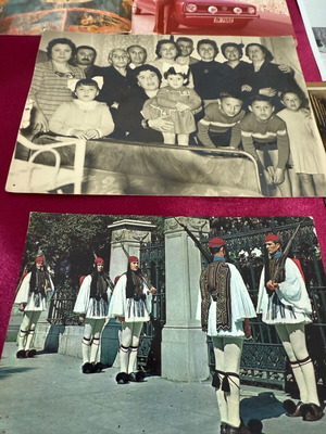 Συλλεκτικά καρτποστάλ και φωτογραφίες μεταχειρισμένα, σετ 8 τεμαχίων