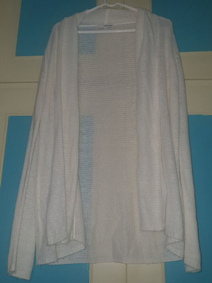 Tally Weijl cardigan white like new L/XL