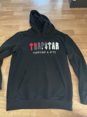 Trapstar men's hoodie like new, size XL, black