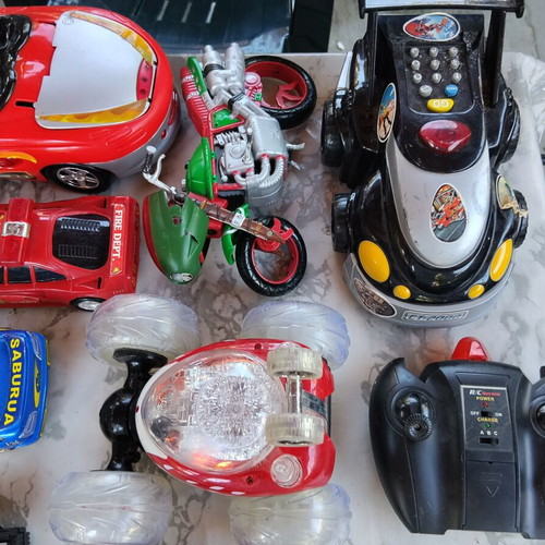 Remote Control Cars from 2000s, used, with some broken parts