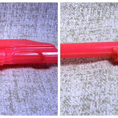 Space toy plastic water gun new vintage