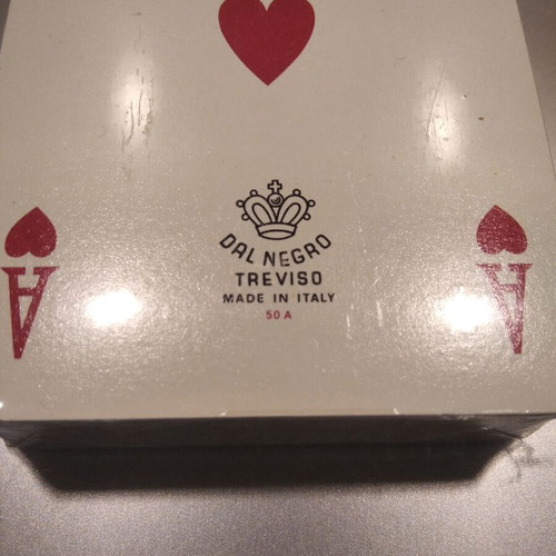 Dal Negro Treviso 50A playing card set, sealed