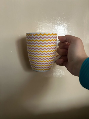 Colored mug like new