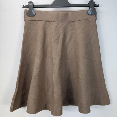 YAS knitted light brown skirt size S like new