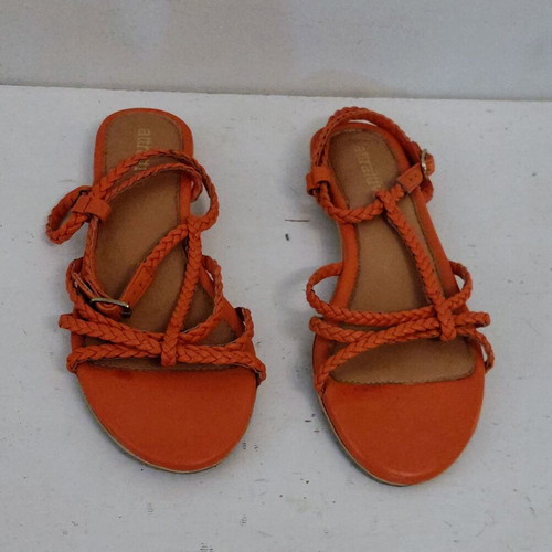 Attrattivo sandals orange used, size 37