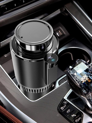 2 IN 1Car Heating Cup mini Warmer Auto Cup Drink Holder - Cooling Refrigeration & Heater  Car & Home